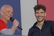 Leon Gorezka beim Paulaner Fanfest 2019 im Biergarten des Paulaner am Nockherberg am 18,05.2019 (©Foto: Martin Schmitz)